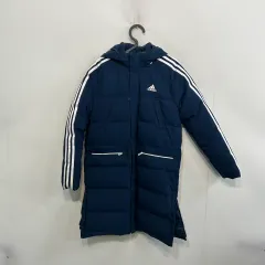 アディダス キッズ ダウンジャケット ロング丈 150