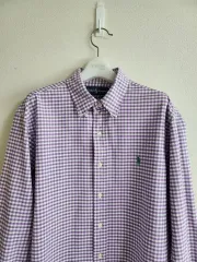 ポロラルフローレン ギンガム CHECKシャツ(L