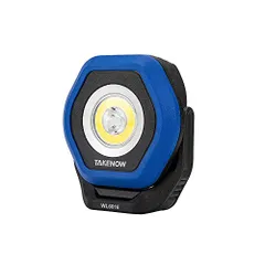 新品 テイクナウ(TAKENOW) LED小型スポットライト WL6016 USB充電式 メインライト(3段階調整) 底面マグネット 180℃調整ハンドル USBケーブル付 防水