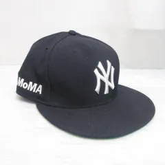 ニューエラ NEW ERA MoMA Design Store 59FIFTY ニューヨーク ヤンキース ベースボール キャップ 帽子 7 1/8 56.8cm ネイビー ウール モマ 正規品