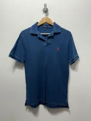 POLO RALPH LAUREN ポロラルフローレン ネイビー 半袖 ポロシャツ M デニム