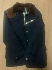 ポロラルフローレン ネイビー キルティング ジャケット