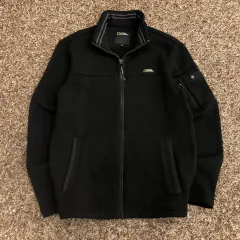 M ナショナルジオグラフィック ニットジップアップ ジャケット