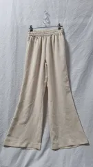 アイボリー ワイド 밴딩 ズボン