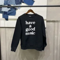 (90) ハブアグッドタイム ストリート ビックプリンティング 起毛 スウェット 長袖 Tシャツ