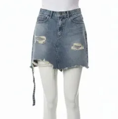 ダメージ デニム ミニスカート 29