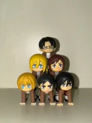 進撃の巨人 체조 フィギュア リヴァイ エレン アルミン ミカサ シャーシャ クリスティア まとめ