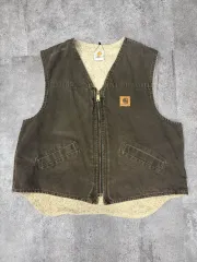00s Carhartt カーハート dkb ベスト ブラウン ベスト