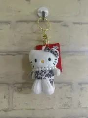 サンリオ ハローキティ レオパード柄 ぬいぐるみキーホルダー 新品 (日本正規品)