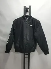 ナイキ キッズ パイロットジャンパー ma-1 ブルゾン ジャケット ブラック 140 150 (10-12y)