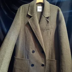 STUDIO TOMBOY ウールカシミア ブレンド ダブル ロングコート