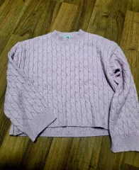 エイトセカンズ クロップド ニット