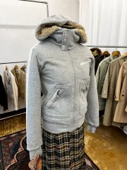 DIESEL シアリング フーディー ジップアップ ブルゾン