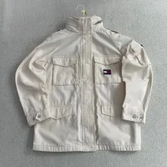 M Tommy Hilfiger トミーヒルフィガー レディース マルチポケット コットン フィールド ジャケット N1574