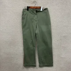 ザラ ZARA カーキ サイドライン ズボン 26インチ M10561