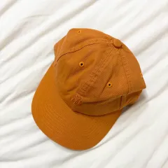 ニューエラ NEW YORK YANKEES ミニ ロゴ ベースボールキャップ 帽子 オレンジ