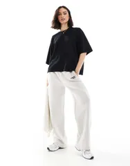モンキ レディース トップス Tシャツ Monki boxy heavy tshirt Black ブラックのサムネイル
