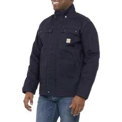 カーハート メンズ アウター ジャケット・ブルゾン トール コート Carhartt 102182 Big and Tall FlameResistant Full Swing Quick Duck Coat Insulatedark Navy ネイビー