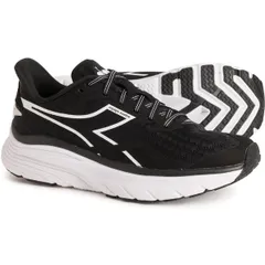 ディアドラ レディース シューズ スニーカー Diadora Equipe Nucleo Running ShoesFor Women BlackWhite ホワイトのサムネイル