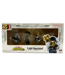 美品 メガハウス 僕のヒーローアカデミア Type-Decision プチラマEX 緑谷出久 / 爆豪勝己 / 死柄木弔 フィギュア