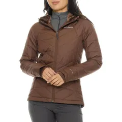 コロンビア レディース アウター ジャケット・ブルゾン フーデッドジャケット Columbia Sportswear Heavenly OmniHeat Hooded Jacket Insulated Tobacco
