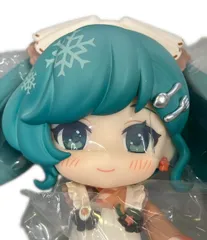 美品 グッドスマイルカンパニー SNOW MIKU 2024 ねんどろいど 雪ミク 冬のごちそうVer. フィギュア
