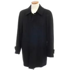 【中古】ダーバン D’URBAN basic gear カシミヤ ステンカラーコート ブラック【サイズM】【メンズ】のサムネイル