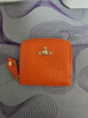 Vivienne Westwood ヴィヴィアン・ウエストウッド オレンジ 二つ折り財布