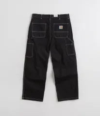 Carhartt WIP OG シングルニー パンツ ブラック ストーン ウォッシュド L