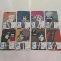 NARUTO -ナルト- 一番くじ タオル 全種 うちは サスケ, カカシ, イタチ, 我愛羅