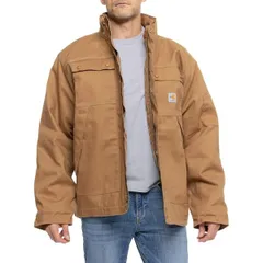 カーハート メンズ アウター ジャケット・ブルゾン コート Carhartt 102182 FlameResistant Full Swing Quick Duck Coat Insulated Carhartt Brown ブラウン