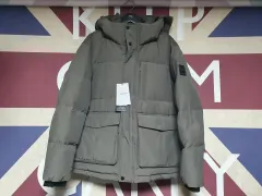 buckaroo ダウン フード ダック ダウン アウター M 95 カーキ