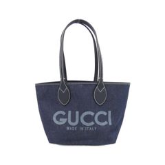 GUCCI Totissimaトートバッグ ライトブルー GGパターン - メルカリ