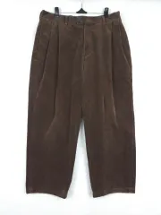 T.I for men メンズ コーデュロイ 9分 ワイドパンツ (32)