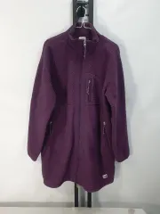 THE NORTH FACE ザノースフェイス ロング フリース シープスキン ボア コート ジャケット PURPLE パープル L
