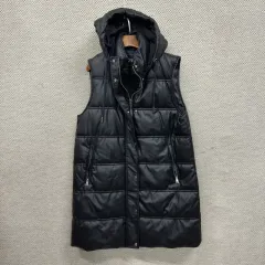 ZARA ザラ カジュアル 光沢 ダウン ベスト L A05444