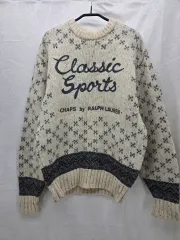 ヴィンテージ CHAPS ラルフローレン Classic スポーツニット A30015