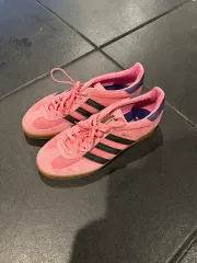 アディダス ガゼル インドア ピンク スウェード スニーカー 270