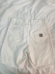 Carhartt カーハート 白 ハーフパンツ ショートパンツ