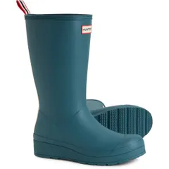 ハンター レディース シューズ ブーツ・レインブーツ トール HUNTER Play Tall Boots Waterproof For Women Dgno1 Green グリーン