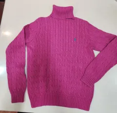 ポロラルフローレン ケーブルニット タートルネック