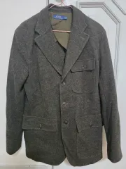 ポロラルフローレン ウールブレンド ヘリンボーン ジャケット スポーツコート