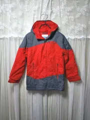 (キッズ)コロンビア レッド ダウン アウター 130