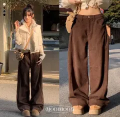 コーデュロイ 起毛 パンツ