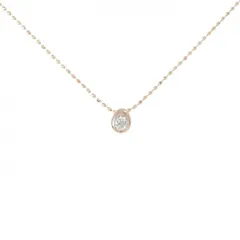 K18PG ダイヤモンド ネックレス 0.08CT
