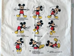 日本輸入 ディズニー ミッキーマウス ショルダーバッグ ヴィンテージ ミッキー エコバッグ