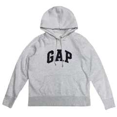 GAP メランジ グレー フーディー Tシャツ L