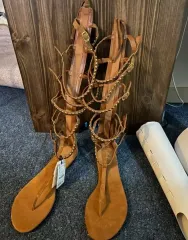 ザラ グリッター サンダル 265