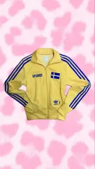 正規品 アディダス スウェーデントラックジャージ イエロー ジャージ