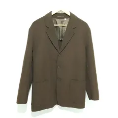 ユニクロ U ウールブレンド テーラードジャケット L_W0368